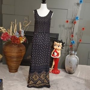 Vintage Asymmetrical Vintage Dress